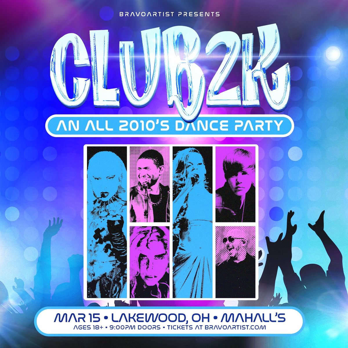 Club 2K: an all out 2010's dance party