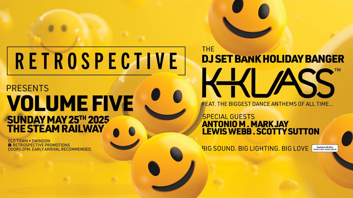 Retrospective Presents Volume 5...K-Klass plus special guests