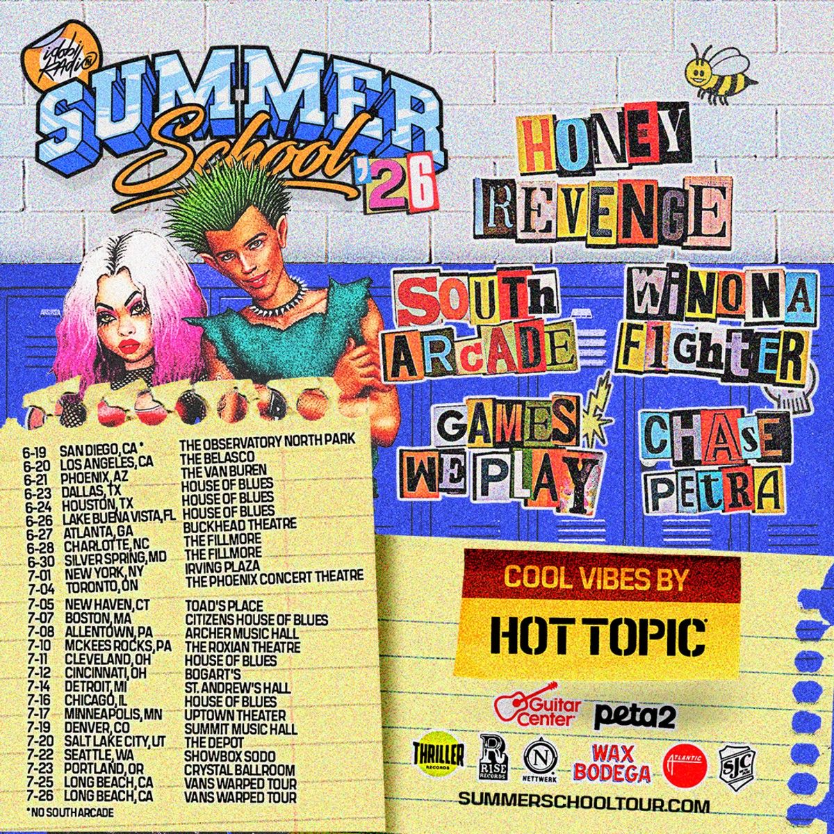 2026 idobi Radio Summer School - Sunday at Toads Place - CT