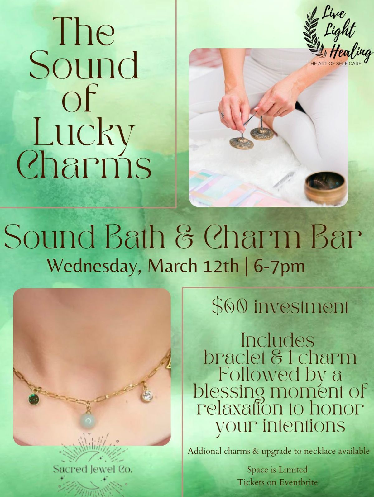 The Sound of Lucky Charms | Sound Bath & Charm Bar