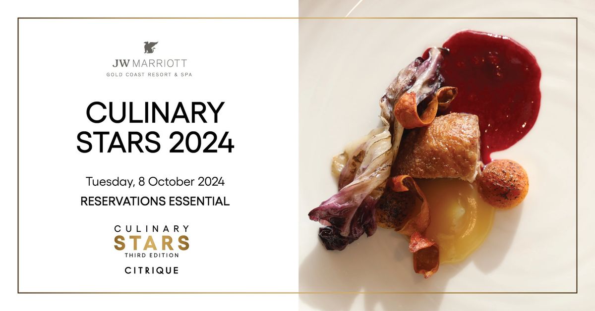 Culinary Stars 2024 Showcase, 8 October 2024