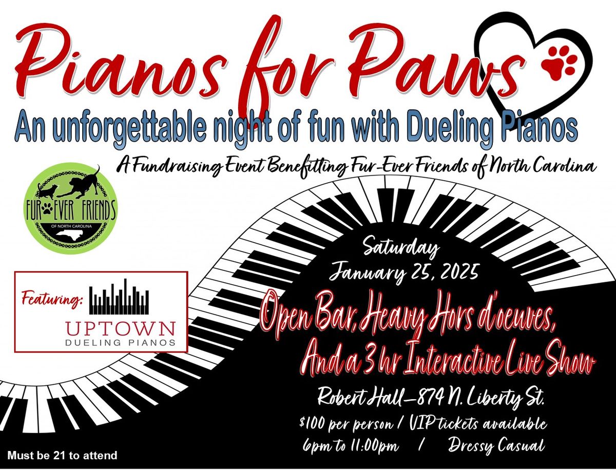 Pianos for Paws - January 25, 2025