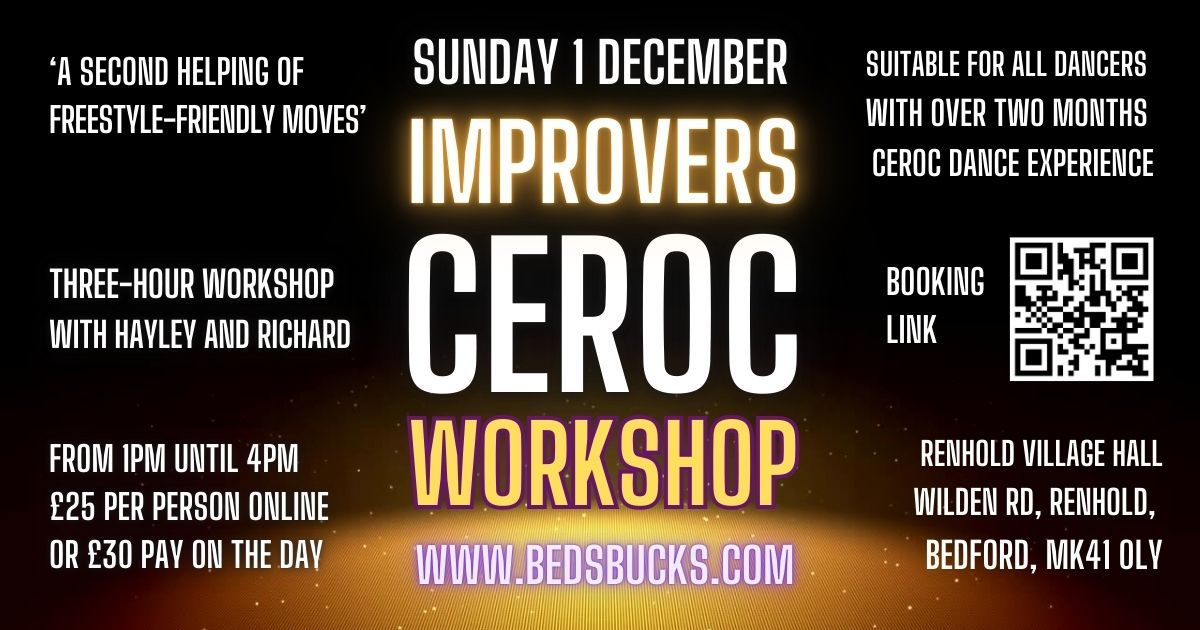 Ceroc Improvers Workshop with Hayley and Richard