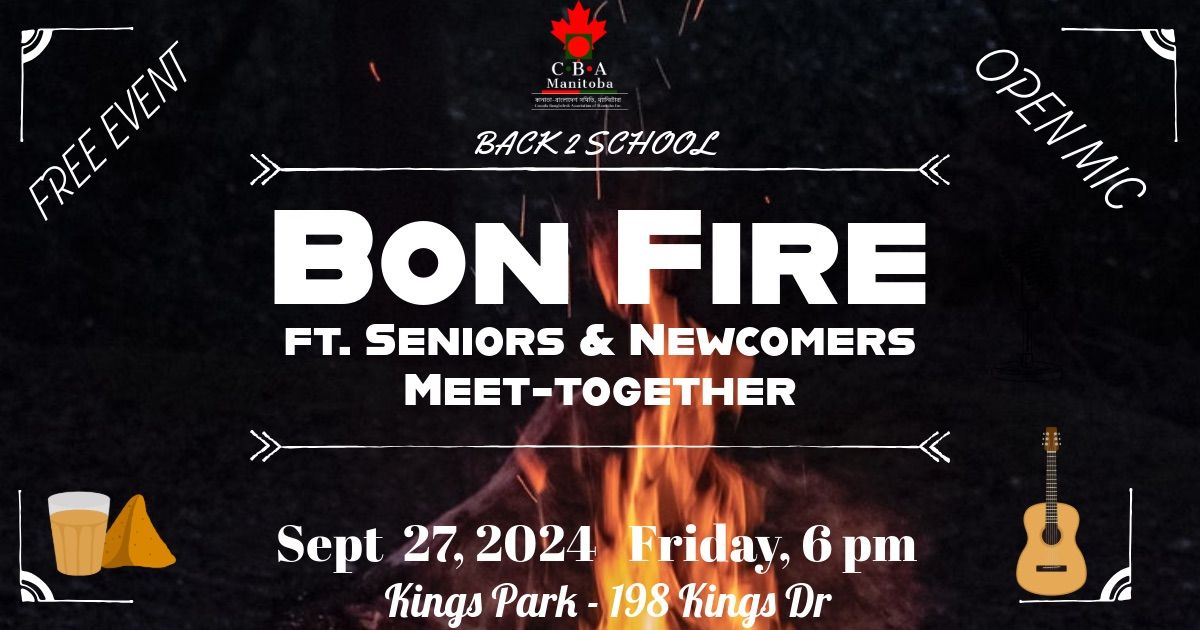 Back 2 School Bonfire 2024 by CBA Manitoba