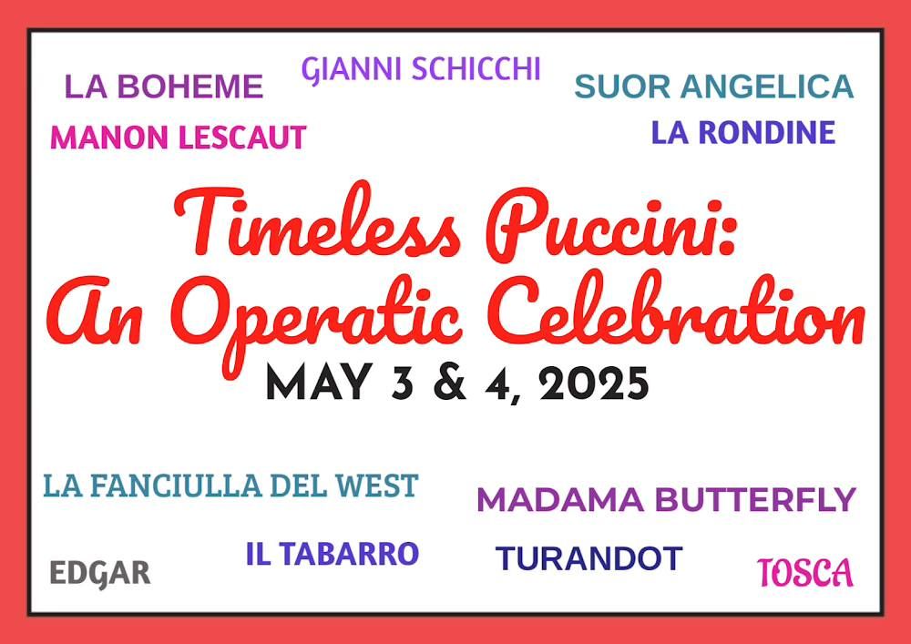 Timeless Puccini: An Operatic Celebration