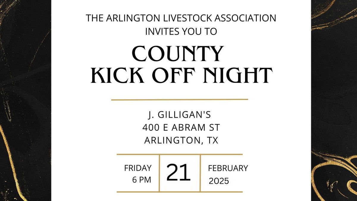 ALA County Kick Off Night