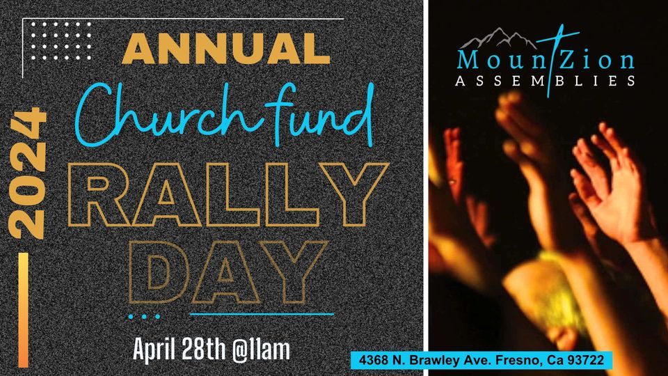 Church Fund Rally Day