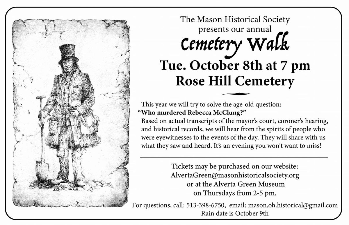 Annual Cemetery Walk