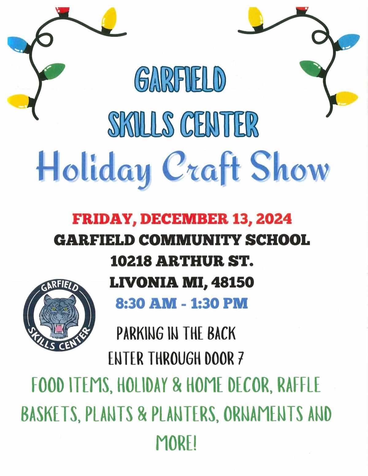 Garfield Winter Craft Show 