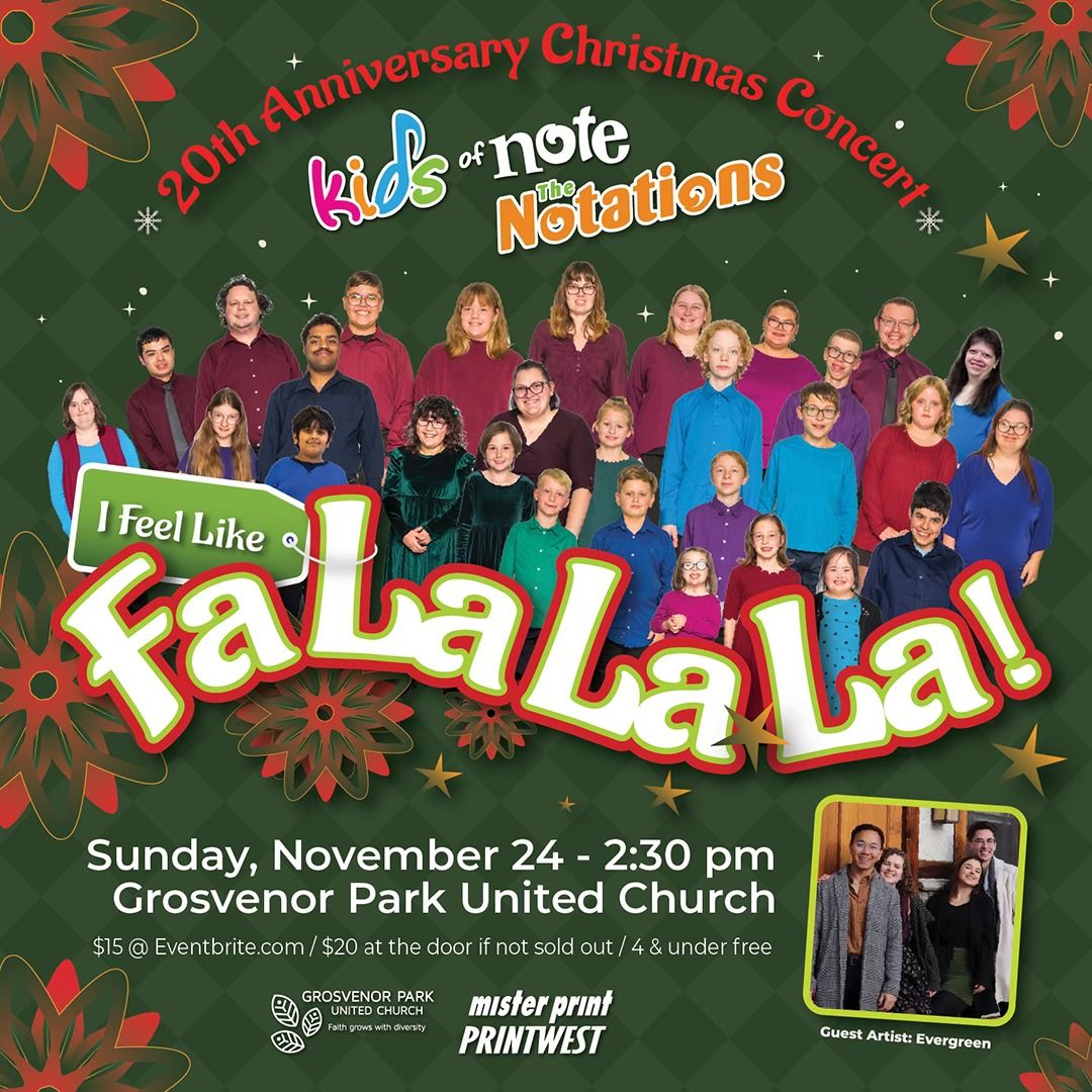 Kids of Note & The Notations - I Feel Like Fa La La La!