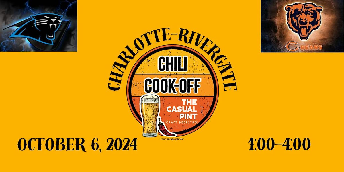 Chili Cook Off with the Panthers vs Da'Bears- The Casual Pint-Rivergate