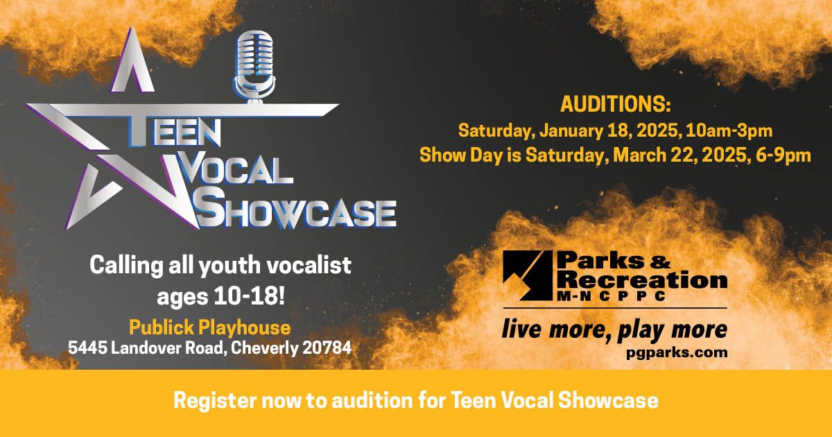 Teen Vocal Showcase Auditions