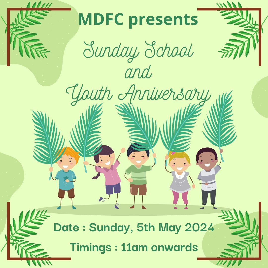 Sunday School And Youth Anniversary 