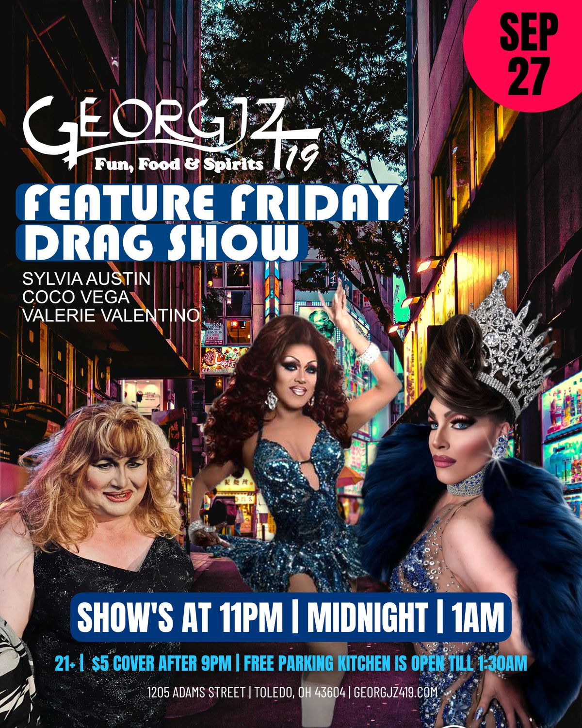 Feature Friday Drag Show @ Georgjz419