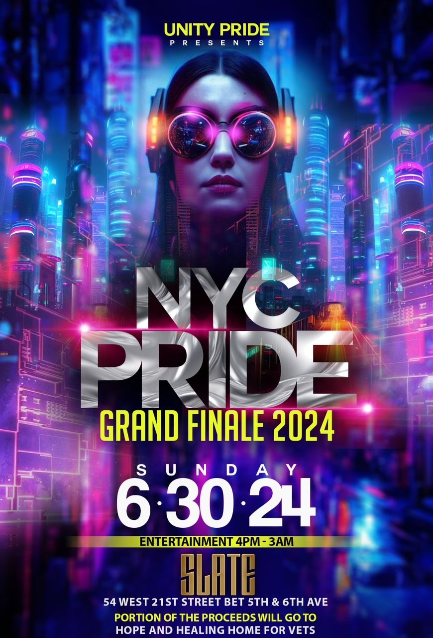 PRIDE NYC GRAND FINALE 2024 "SLATE"
