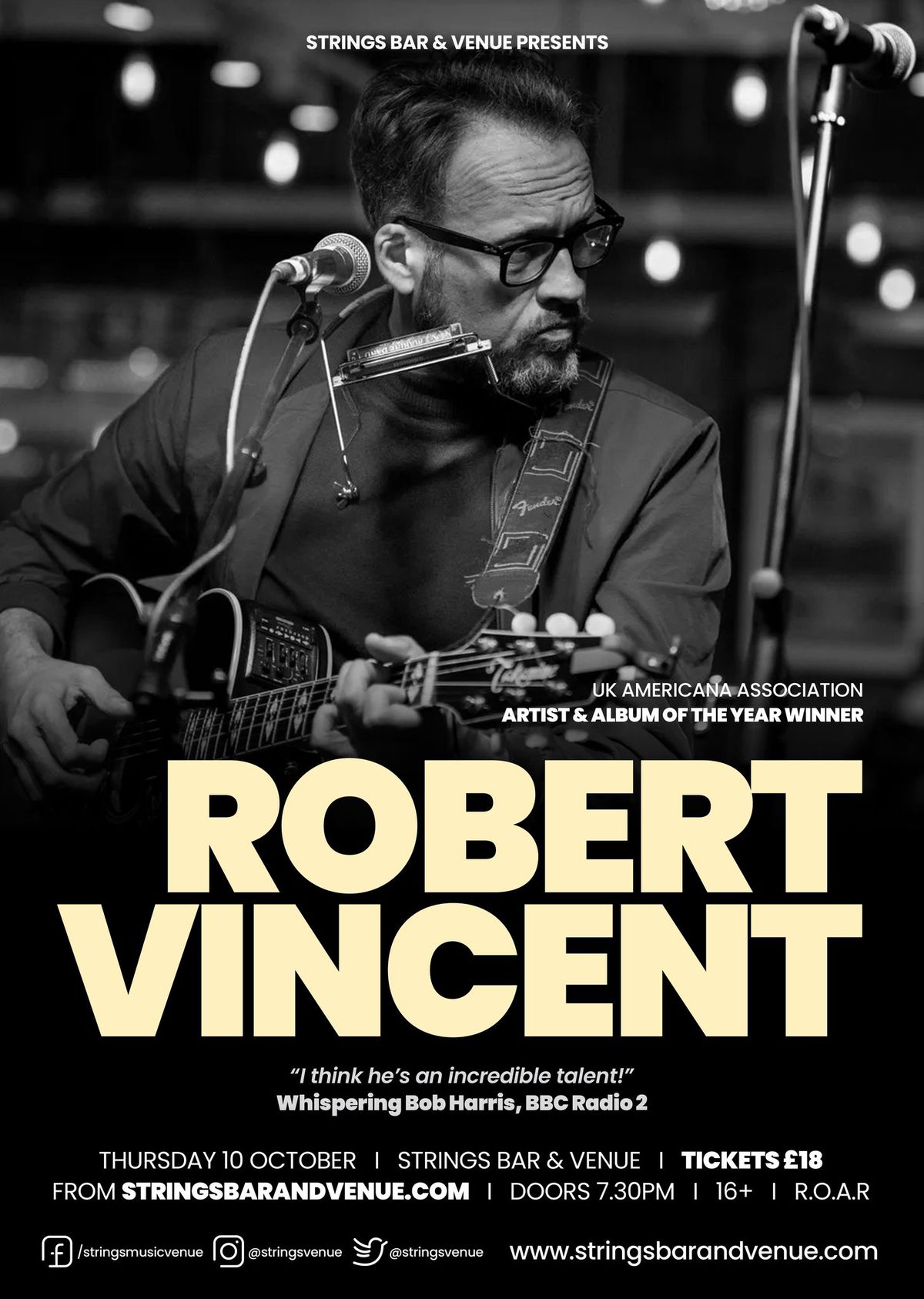 Robert Vincent Live at Strings Bar & Venue