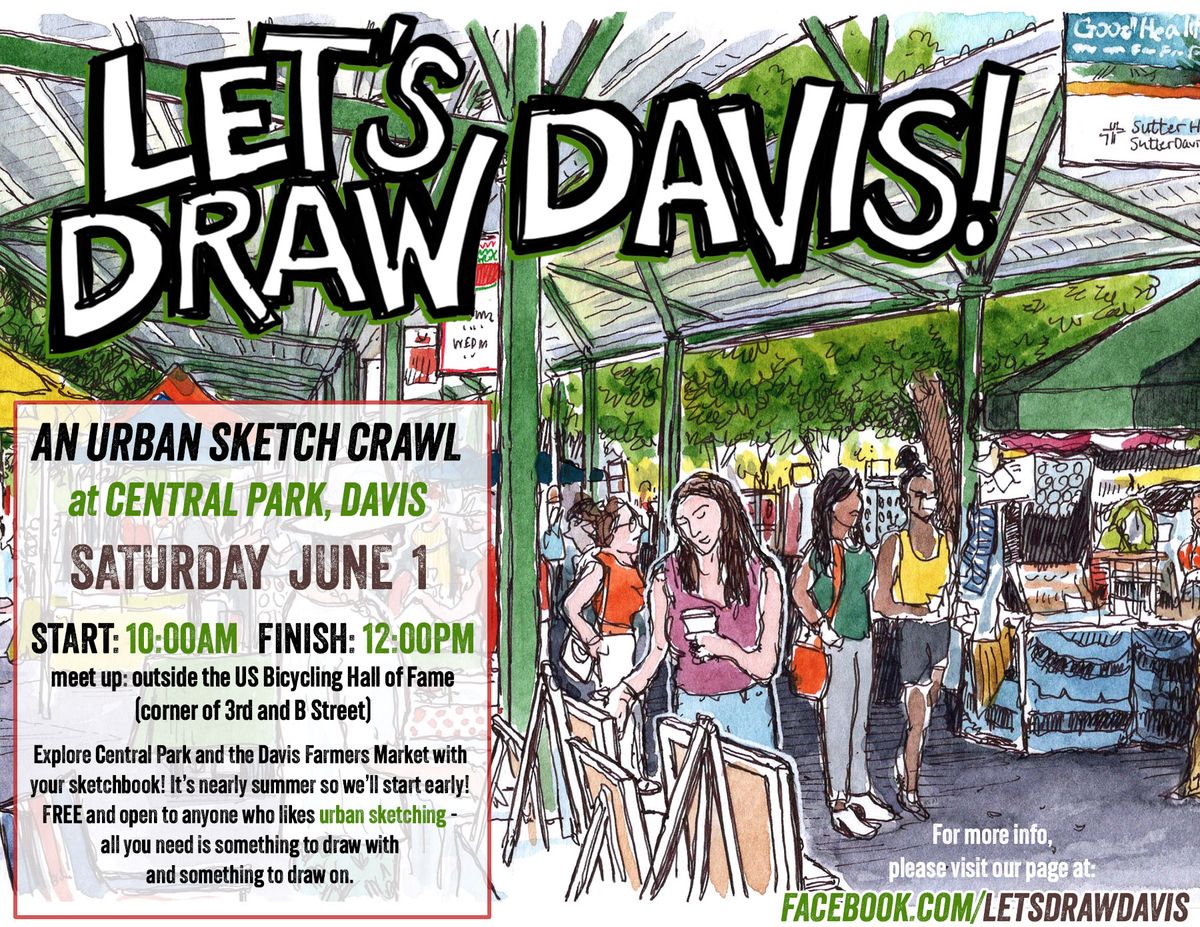 Let's Draw Davis - Central Park