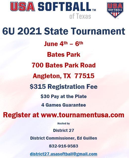 6U 2021 State Tournament