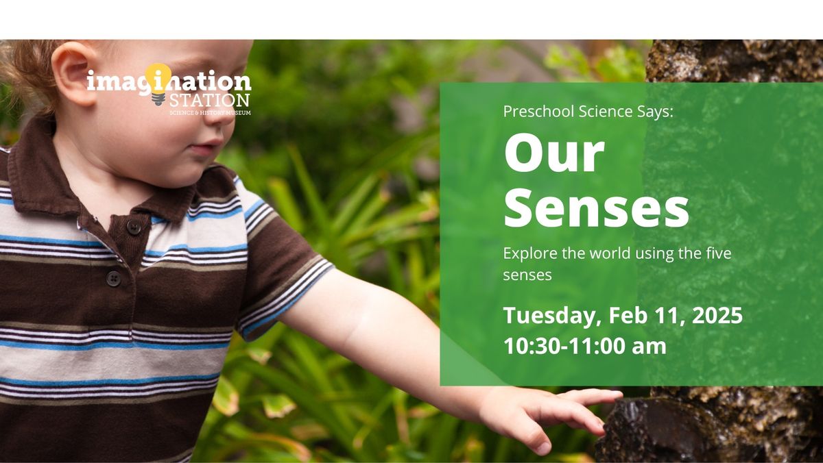 Preschool Science Says: Our Senses