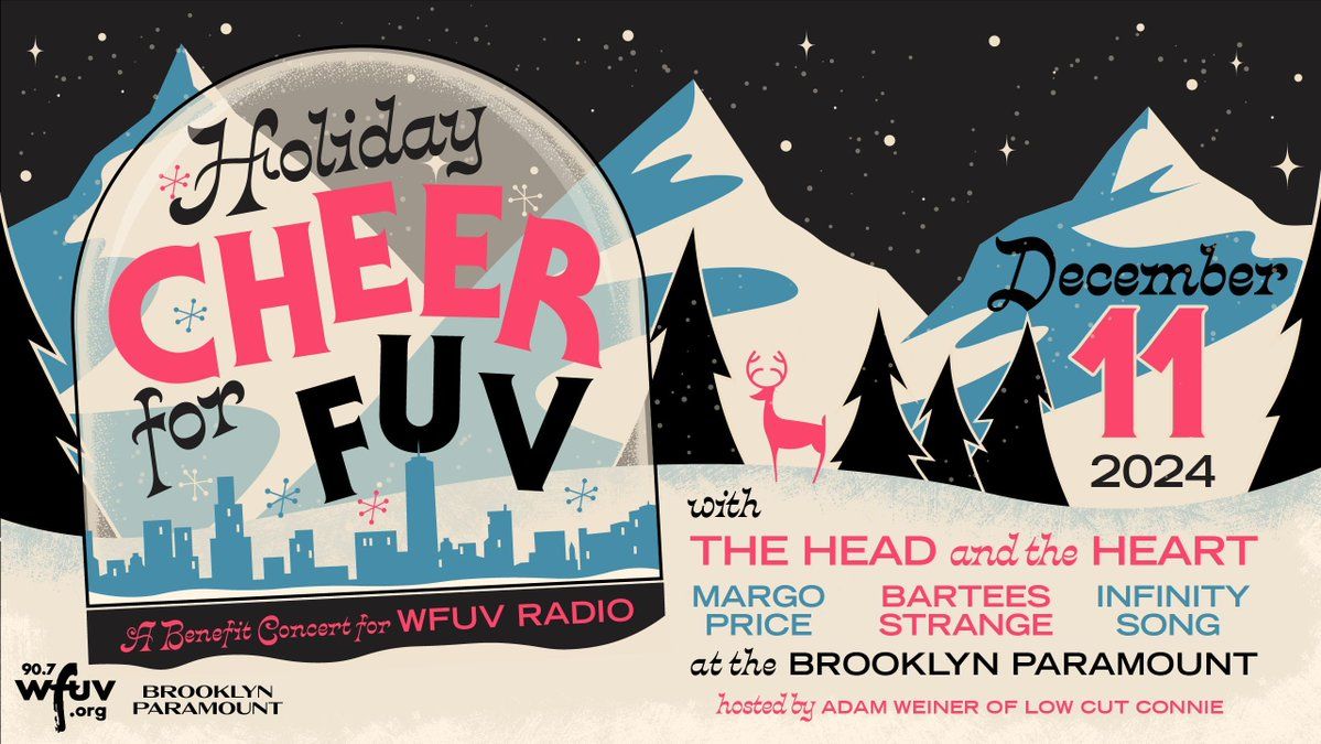 Holiday Cheer for FUV: The Head and The Heart  Margo Price & Bartees Strange