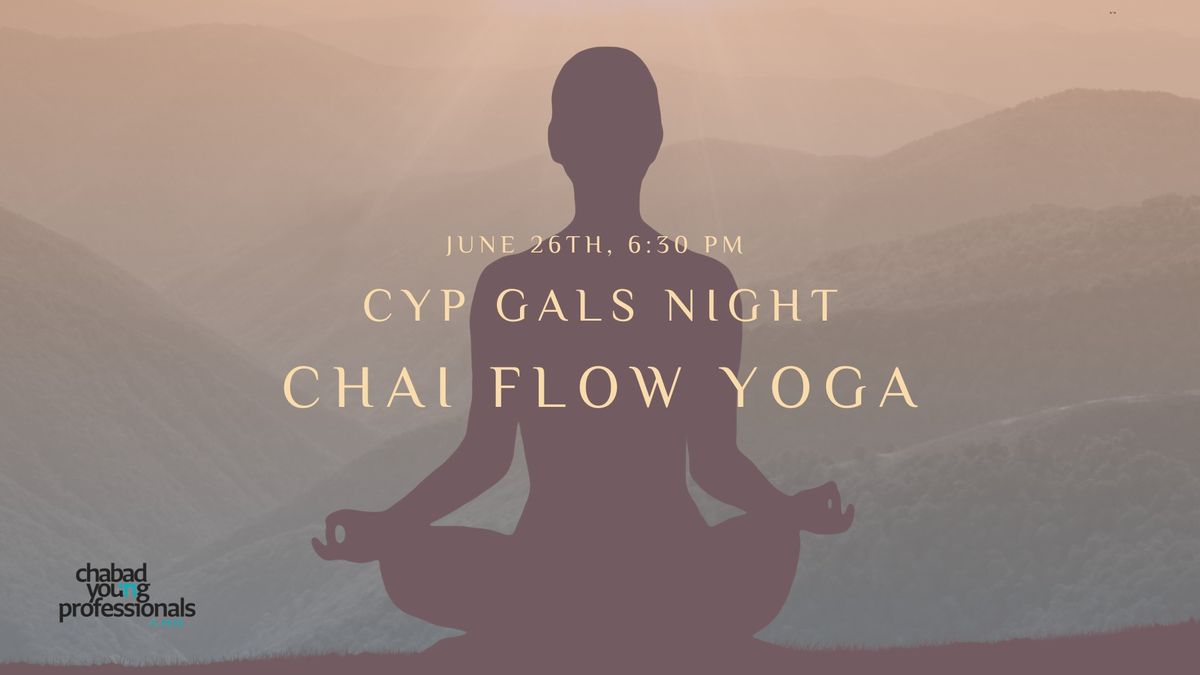 CYP Gals Night - Chai Flow Yoga