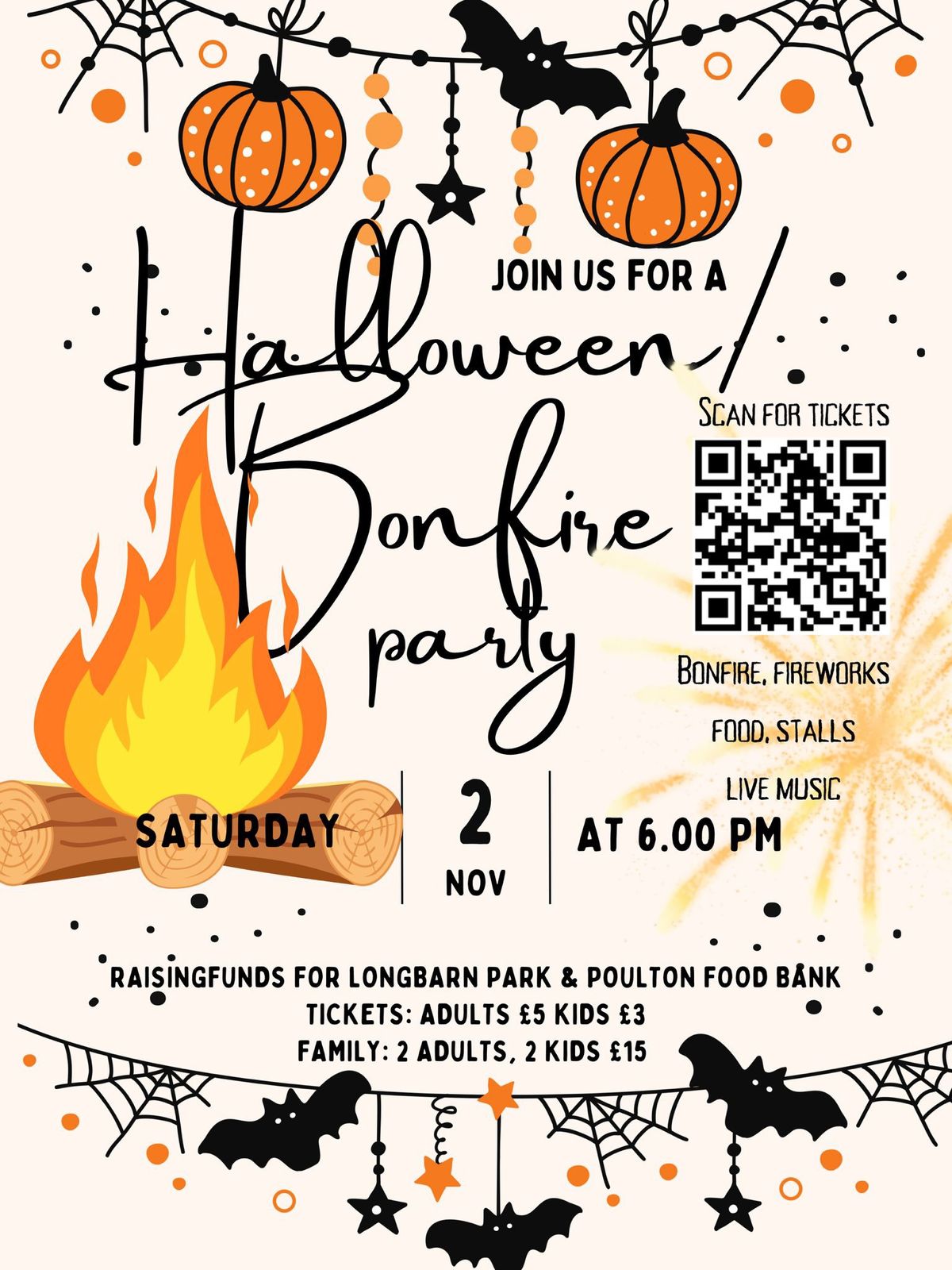 HALLOWEEN BONFIRE PARTY AT THE STATION HOUSE??