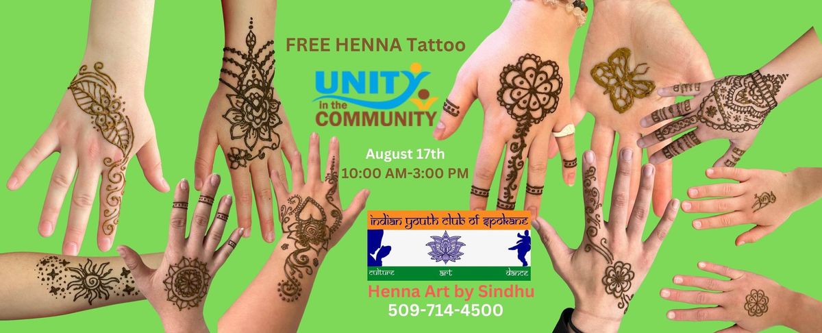 Free Henna Tattoo