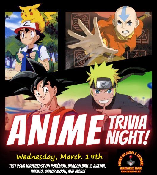 ANIME TRIVIA NIGHT!