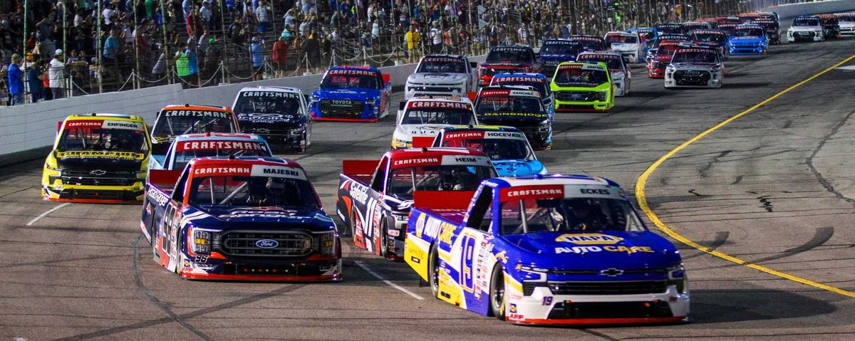 Parking NASCAR Craftsman Truck Series at Indianapolis Raceway