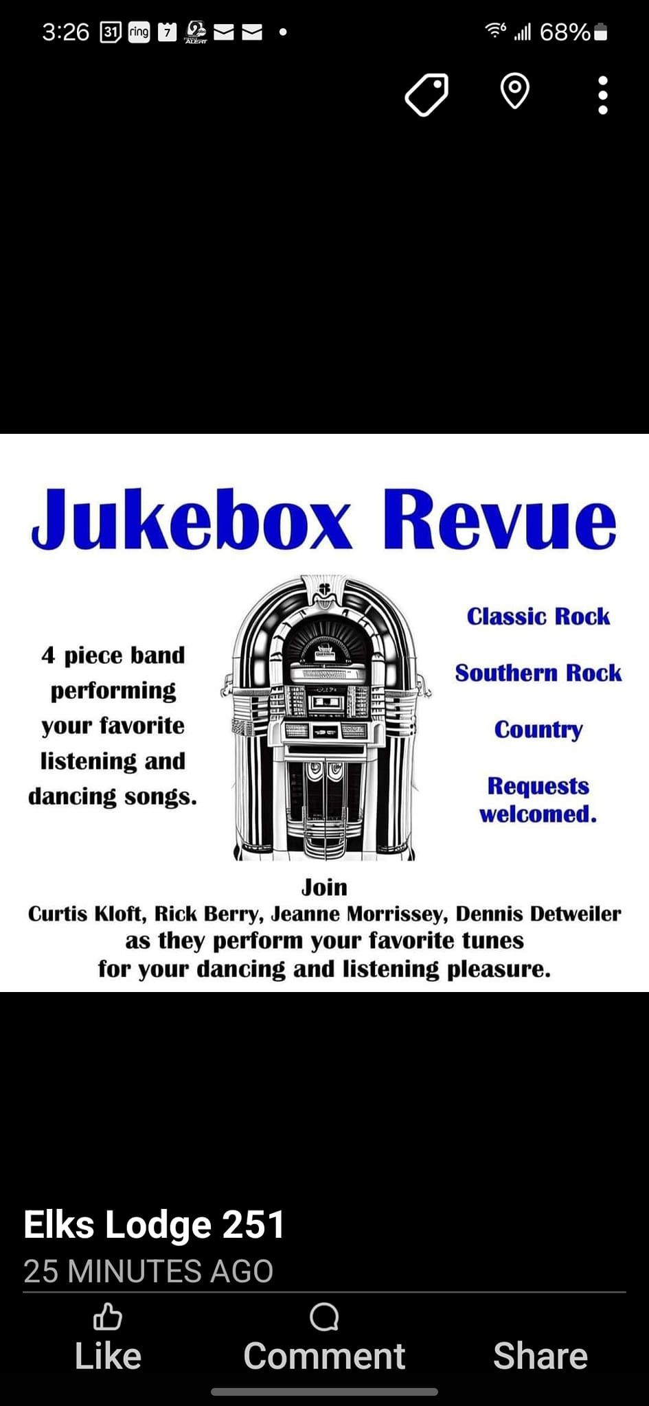 Jukebox Revue.  6-9