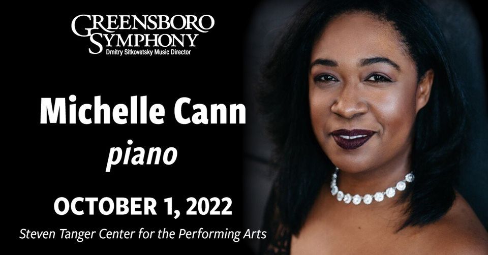 Michelle Cann and the Greensboro Symphony