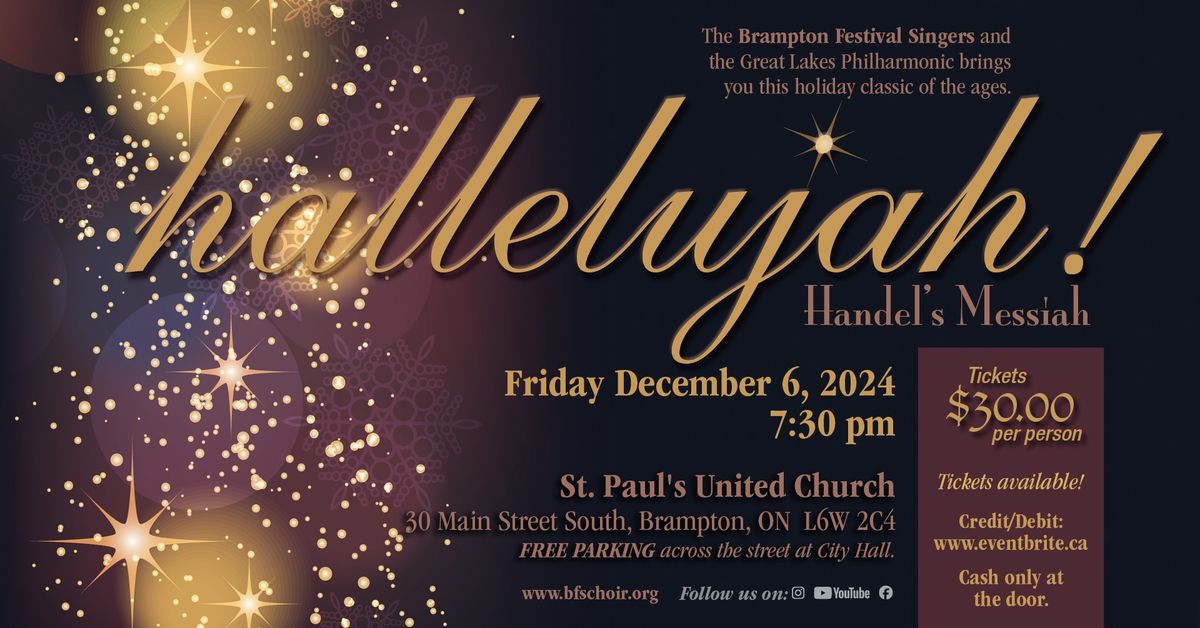 Hallelujah! Handel's Messiah