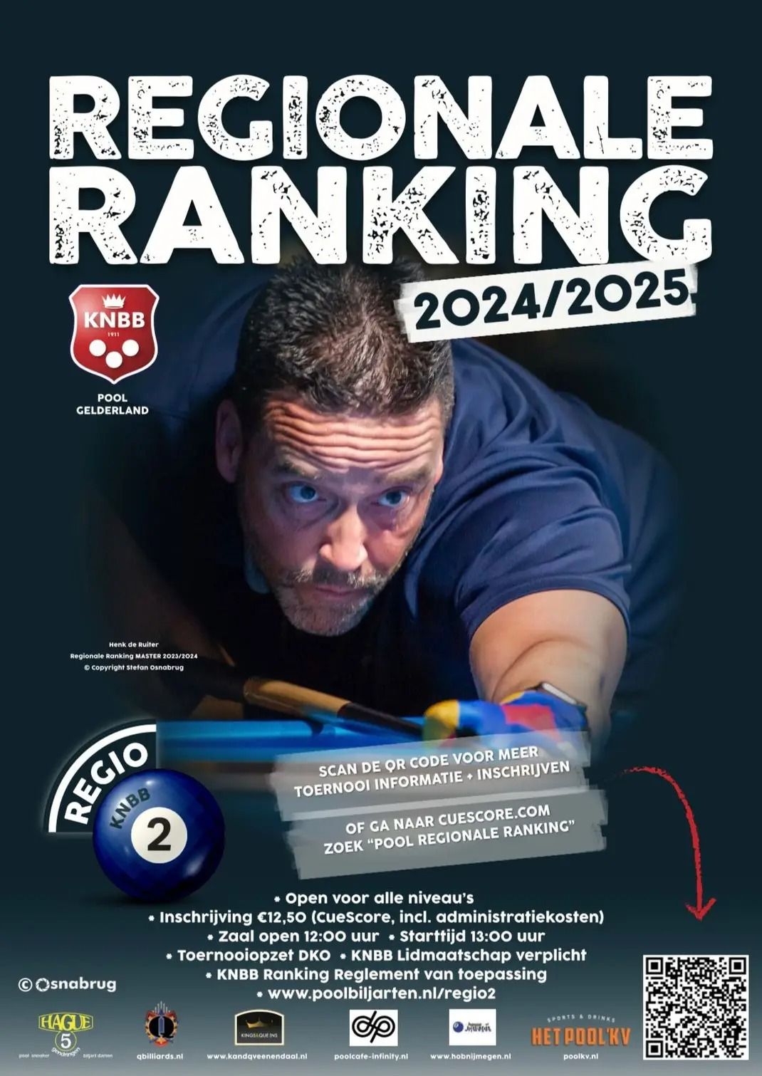 Pool Regionale Ranking REGIO 2 Gelderland #5 2024\/2025 9-Ball