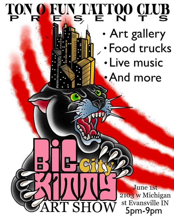 Big City Kitty Art Show 