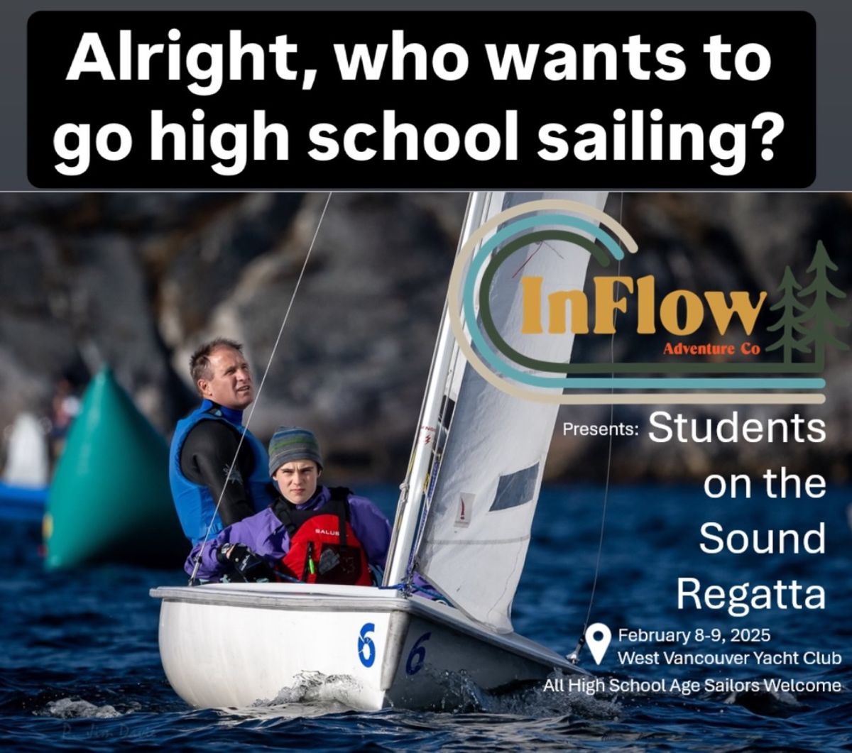 Students on the Sound Regatta