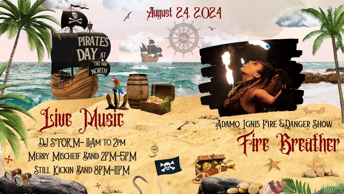 Pirate Day at Tiki bar North