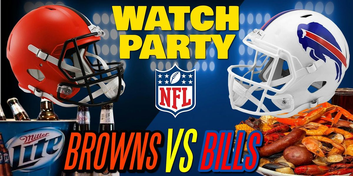 Browns vs Bills!! - Watch Party at The Revel!