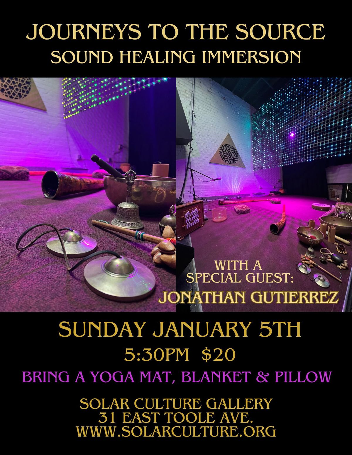 Journeys To The Source - Sound Healing Immersion