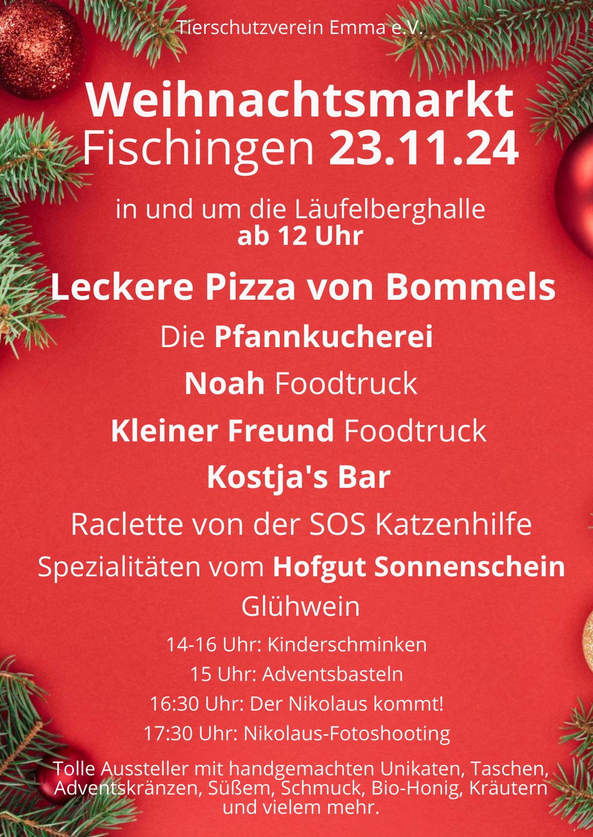 Weihnachtsmarkt Fischingen 