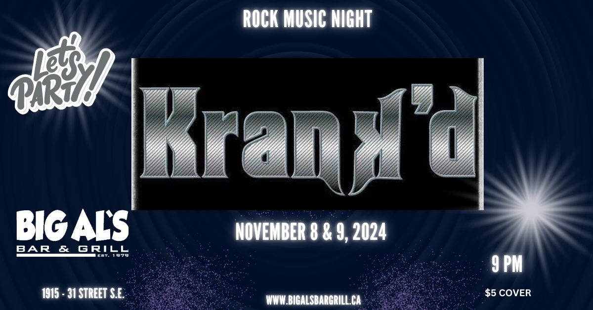 Krank'd LIVE at Big Al's