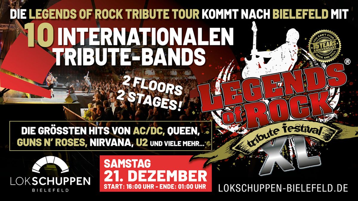 LEGENDS of ROCK Tribute Festival XL | LOKSCHUPPEN BIELEFELD