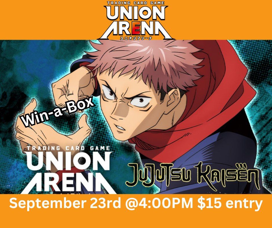 Union Arena Jujutsu Kaisen Win-a-Box