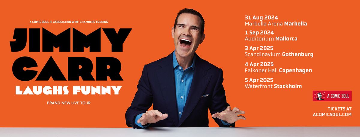 Jimmy Carr \/\/ Copenhagen \/\/ 04.04.25