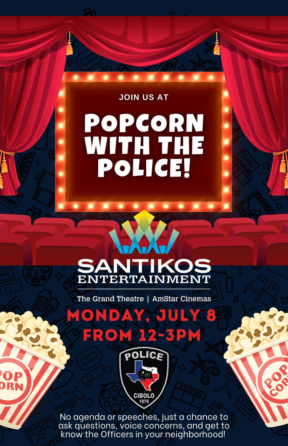 Popcorn with the Police 