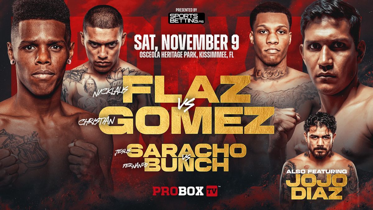 ProBox TV Boxing: Nicklaus Flaz vs Christian Gomez