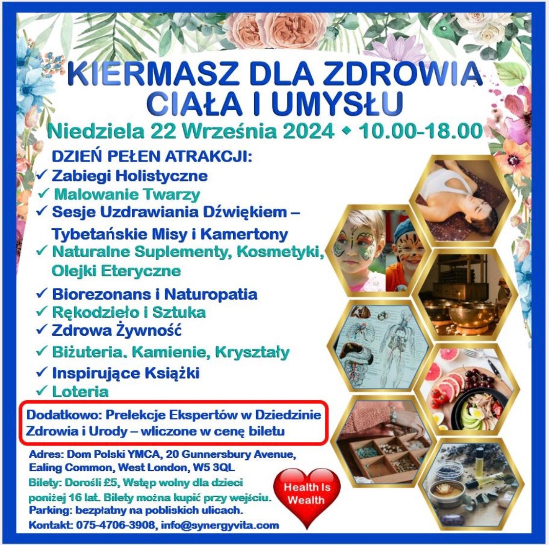 KIERMASZ DLA ZDROWIA CIA\u0141A I UMYS\u0141U