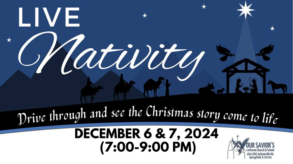 Live Nativity at Our Savior's