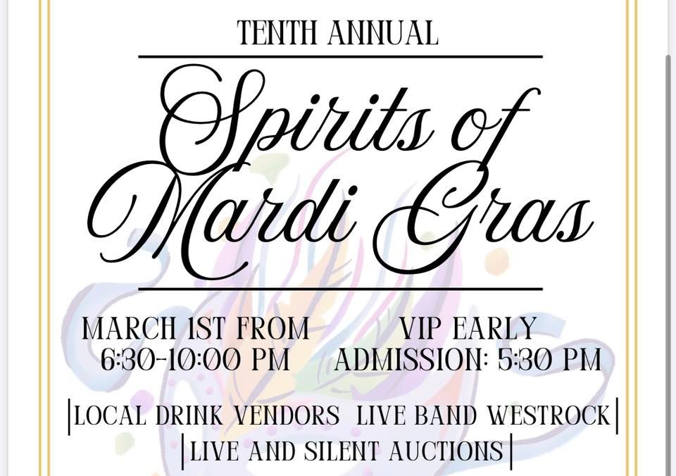 10th Annual Spirits of Mardi Gras