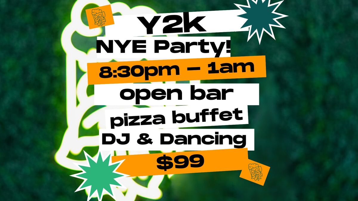 Y2K New Year's Eve Party at Harvey's Garden