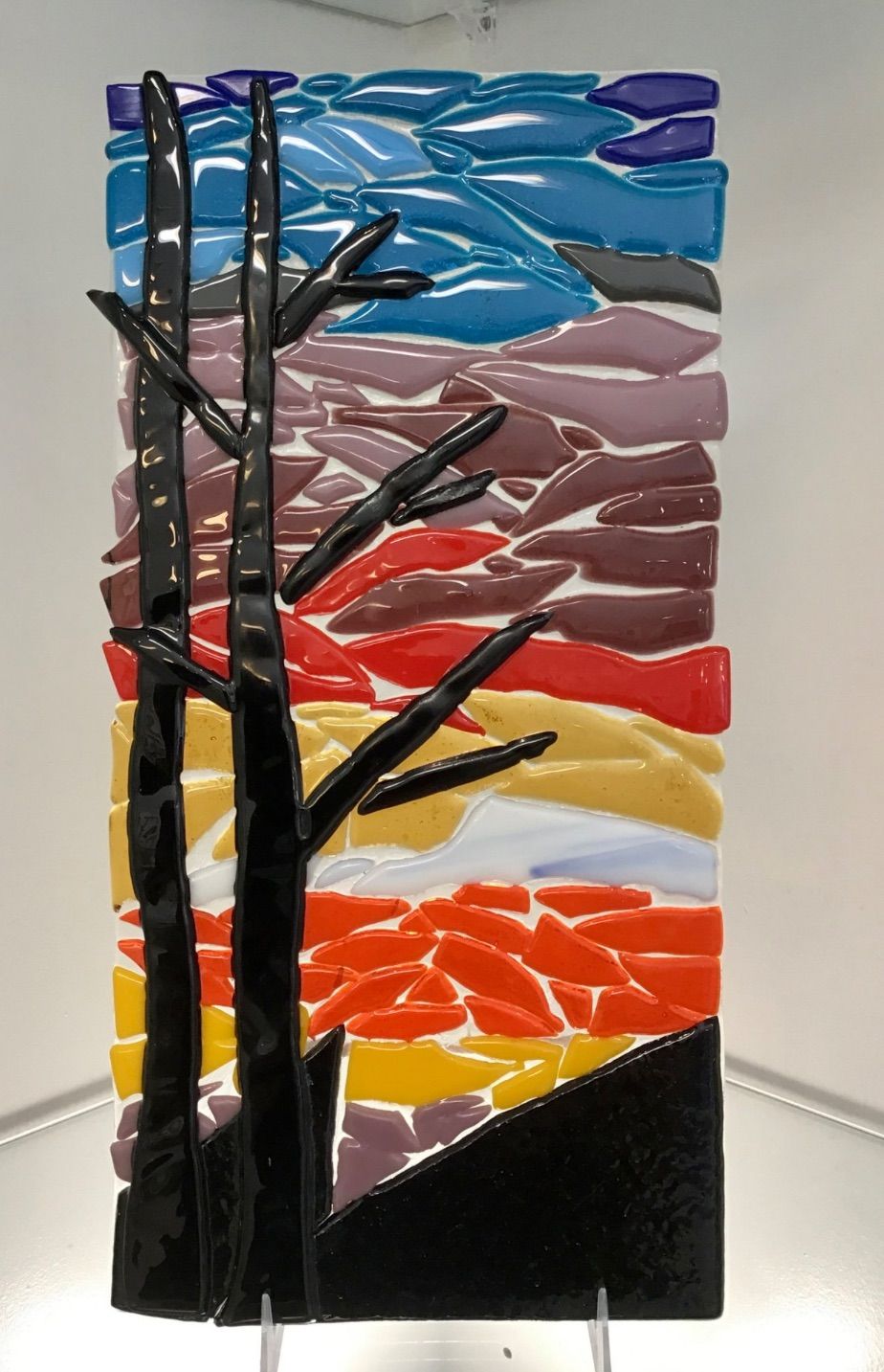 Adult Fused Glass Sunset Workshop